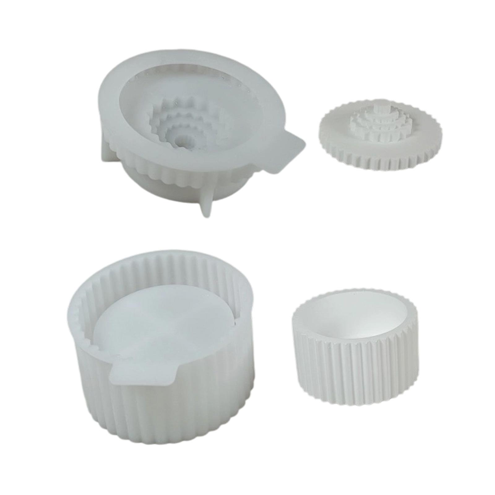 

Силиконовая форма для хранения, формы для контейнеров для хранения, полосатая форма, формы для футляра для хранения ювелирных изделий, подходит для рукоделия