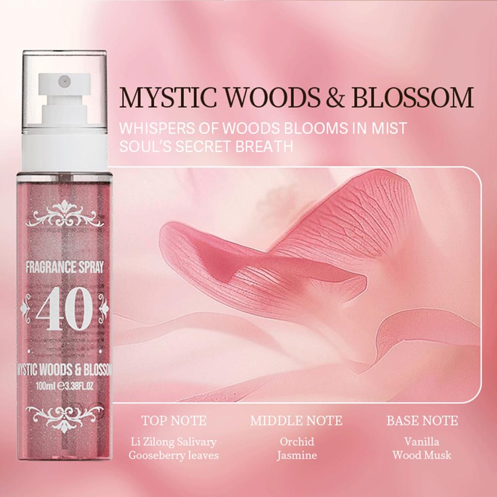 Perfume Spray, Digital Body Spray, Brazilian Long-lasting, Fresh And Elegant Hair Perfume Spray,100ML