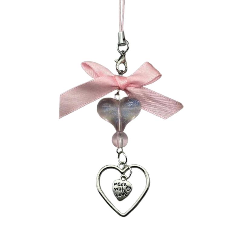 Strawberry Pendant Keychain Delicate Fruit Pendant Keyring Mobile Phone Pendant Strap Lanyard DIY Backpack