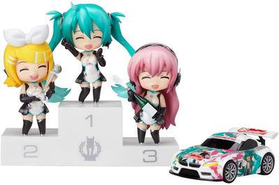 Nendoroid Petit Racing Miku Set mobil pictat versiunea 2011. (Figurină ABS&PVC fără scară)