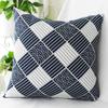 1PCS 45*45cm Fashion Home Sofa Pillowcase Flax Geometry Series Cushion Pillow Cover Creative Lumbar Pillow Case