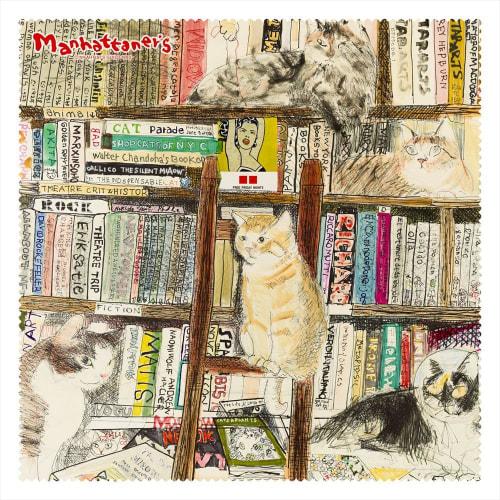 

Pearl Savina Minimax Cleaning Cloth, Cat Design, for Glasses, LCD Screens, Smartphones, and Cameras, KB Seiren, Berima X, savina, 18.5 x 18.5 cm, Made