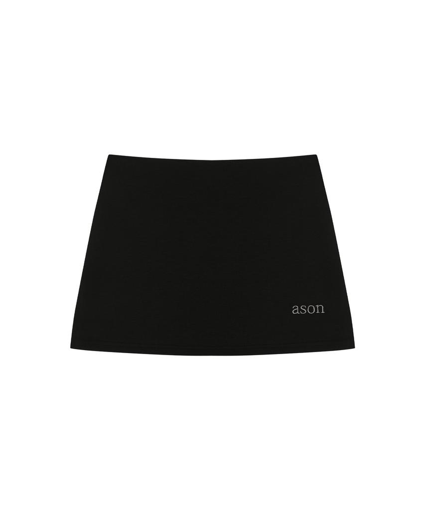 Aejeuon Dolly Mini Skirt / Black