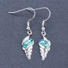 New Fashionable Personalized Black Gold Blue Conch Earrings Versatile Earrings