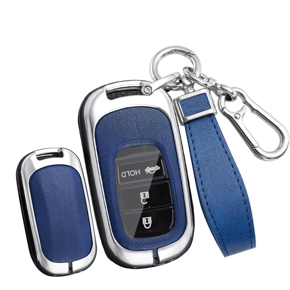 [TECART] Honda Exclusive Key Case Keychain Honda Odyssey Civic Accord синий