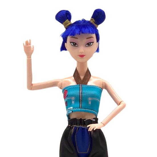 K-POP Demon Hunter Doll Amine Vinyl Action Figure Finger Puppet Playset Collectible PVC Toy for Fans Desktop Decor