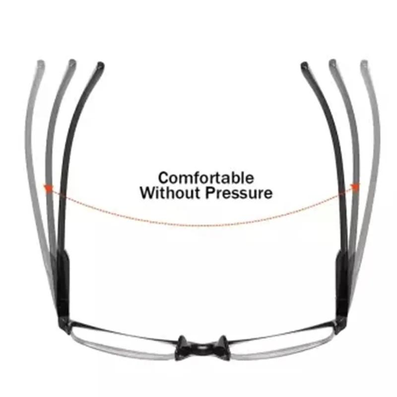 Half-Frame Myopia Glassse Women Men Retro Clear Lens Reading Glasses  Lectura +0.75 +1.0 To +4.0