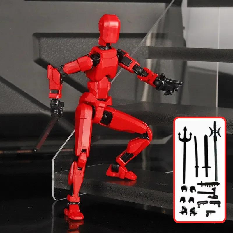 Lucky Puppets 13 Doll,Multiple Styling Combinations Robot Model,Cheap Holiday Gift,Cool Robot Doll Desktop Decoration