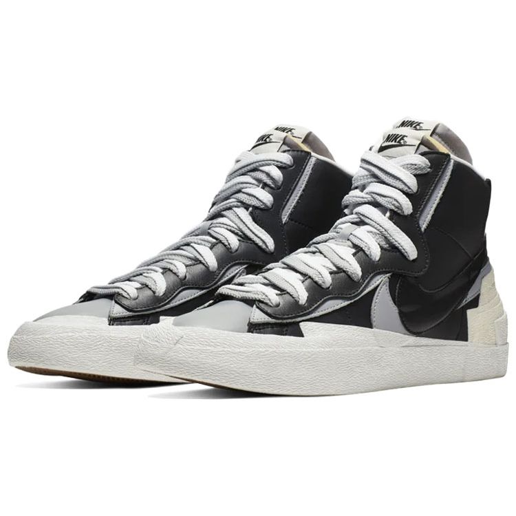 Sacai x Nike Blazer Mid Černá Šedá Unisex Tenisky černá-antracitová BV0072-002
