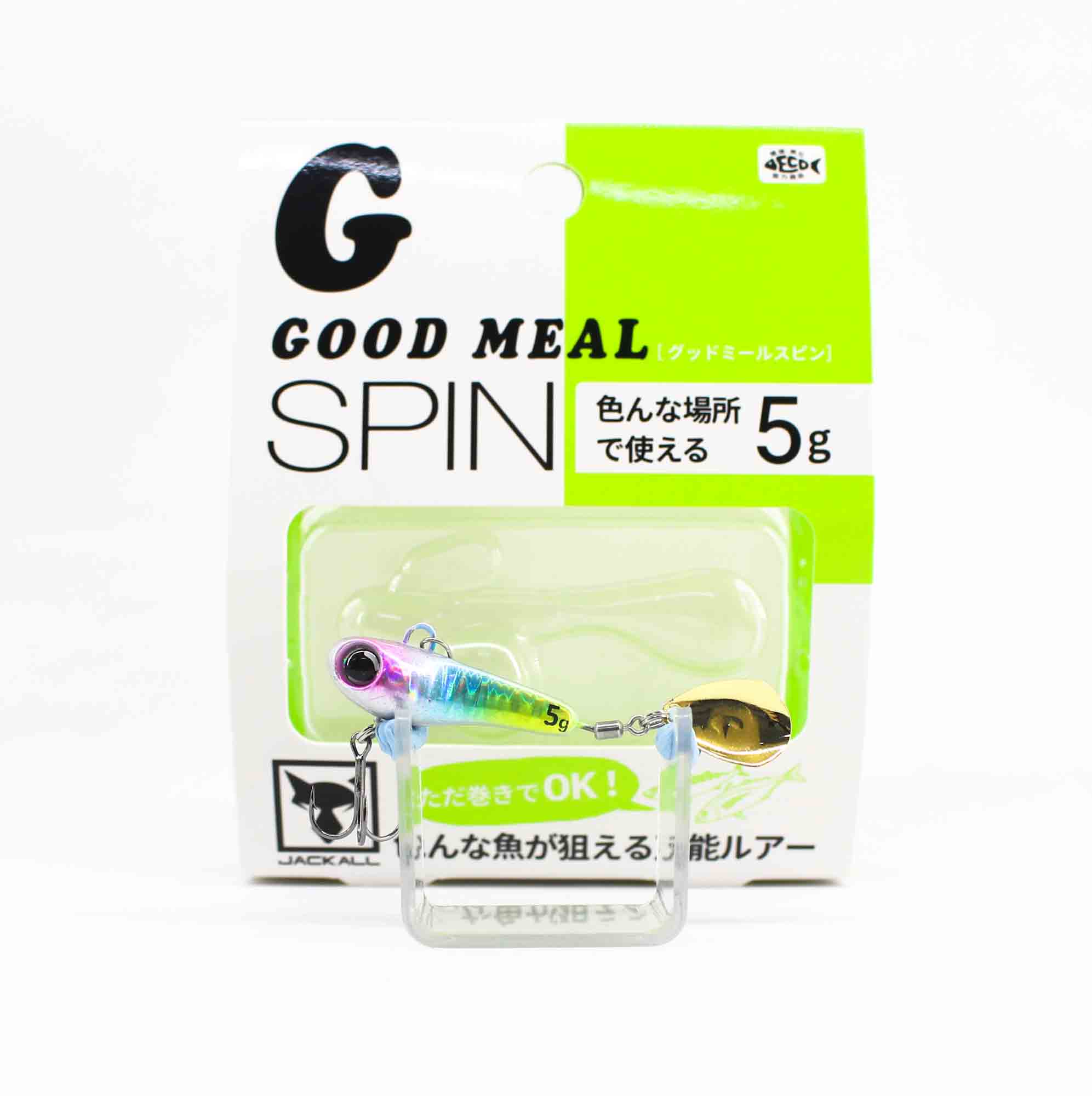 

Jackall Good Meal Spin 5 грамм тонущая приманка, сладкая вата (7315)