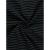 Men Striped Long Sleeve Stand Collar Casual Business Linen Shirt