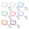 Earbud Protective Case for AirPods Pro 3 Charging Case Portable Shockproof Wireless Earphone Clear TPU Cover Protector Shell Skin