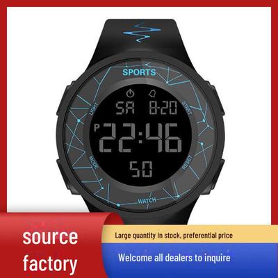 Orologio sportivo elettronico impermeabile per junior: Sveglia Luminosa Multifunzionale