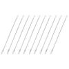 20 Pcs Double Eye Needle Metal 9cm Long Transfer Needle Fit for Knitting Machine