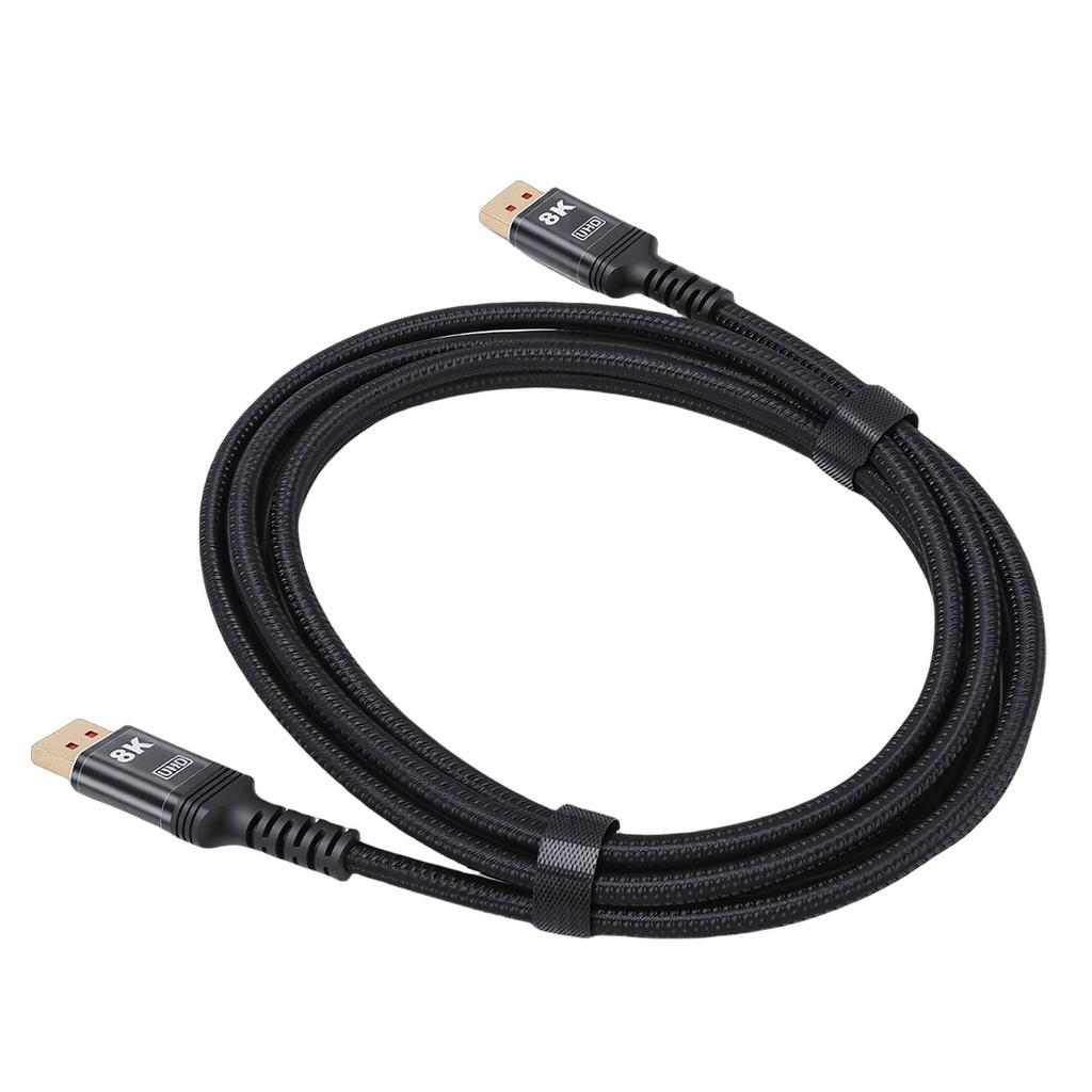 8K@60Hz Display Port To Display Port Cable 3metres Video Cable for Gaming Streaming Monitor PC Graphics Card Display
