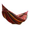 Single Double Hammock Suspension System Compact Garden Hammock Polyester Cotton Sturdy Comfortable Anti Rollover for Patio