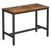 Bar Table, Industrial Kitchen Table, Dining Table With a Solid Metal Frame, For Cocktails, Bar, Party Basement, Restaurant