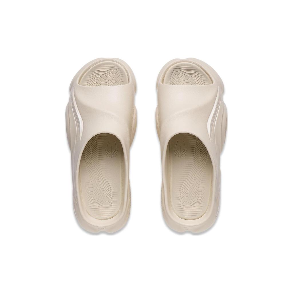 Li Ning BADFIVE Slide Quiet Slide Slippers Men's Dusty Khaki ABTT003-3