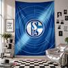 Schalke 04 Wall Tapestry Home Decor Wall Hanging Cloth for Bedroom Living Room Background