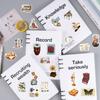 50pcs Vintage Cartoon Things Stickers Aesthetic Decals for DIY Skateboard Scrapbook Laptop Suitcase Guitar - Toy Decoration