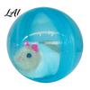 Moving Ball Toy Self-Rolling Interactive Cat Toy Automatic Rolling with Plush Hamster Battery Operated Pet Rabbit Inside Electric Simulation Animal