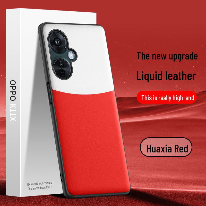 

Чехол из жидкой кожи для Oppo K11x, защитный чехол от падений и загрязнений. Oppo K11x