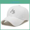 Trendy Embroidered Letter Baseball Cap With Adjustable Fit For Casual Men And Women