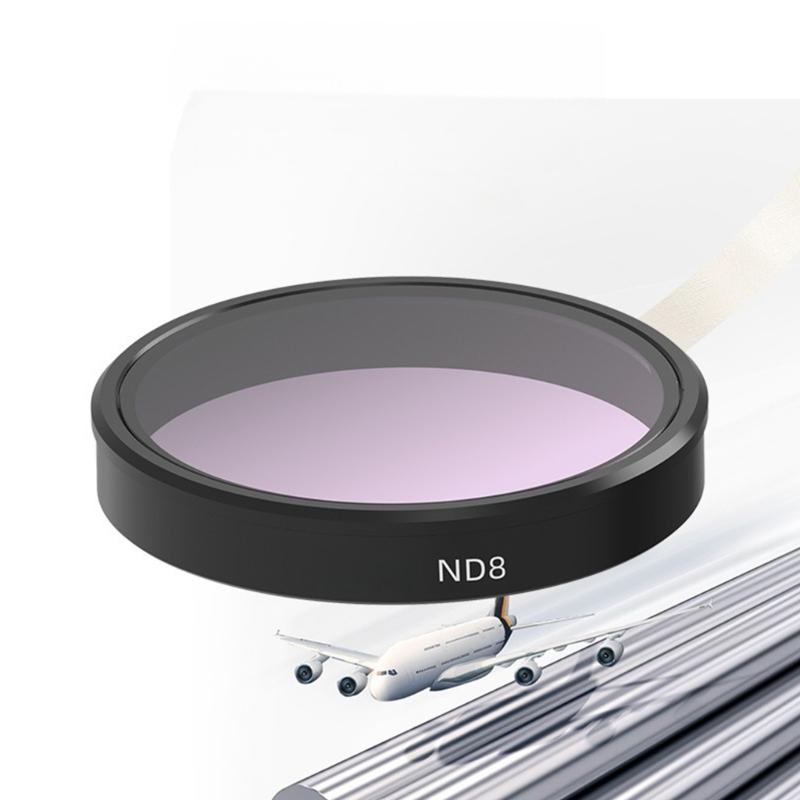 Professional Neutral Density Filter Set Adjustable Light Control for Action Cameras Enhances Images Quality