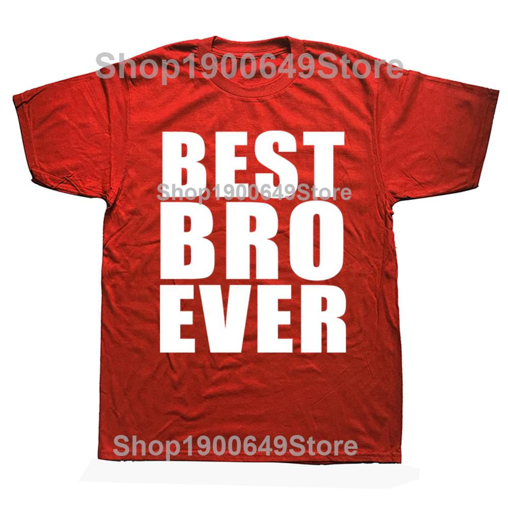 En İyi Kardeş Kardeş Yeni Tişört Tişört Hediye Hediye Komik Harika Tişört Tişört Unisex Daha Fazla Boyut ve Renk