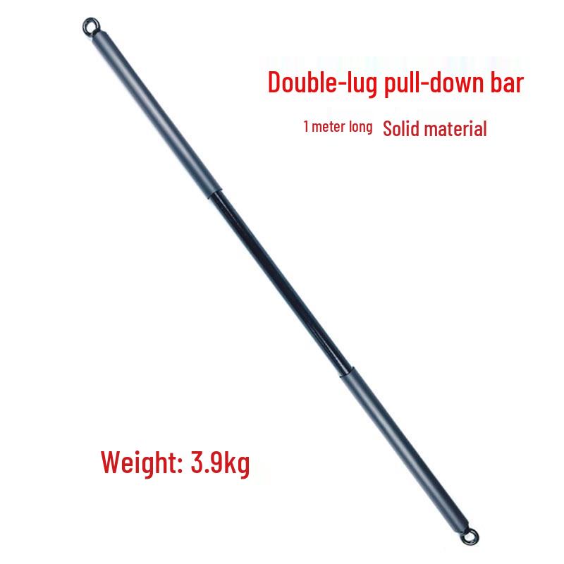 Rowing Back Pull Bar with Double Buckle for Lat Pulldown and Pec Deck Cable Machines