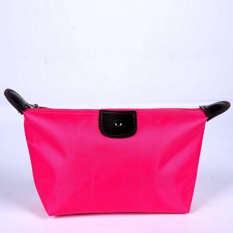 Cosmetic Bag For Women Colorful Waterproof Travel Dumpling Storage Bags Mini Cute Toiletry Makeup Portable Tote Bags Purses
