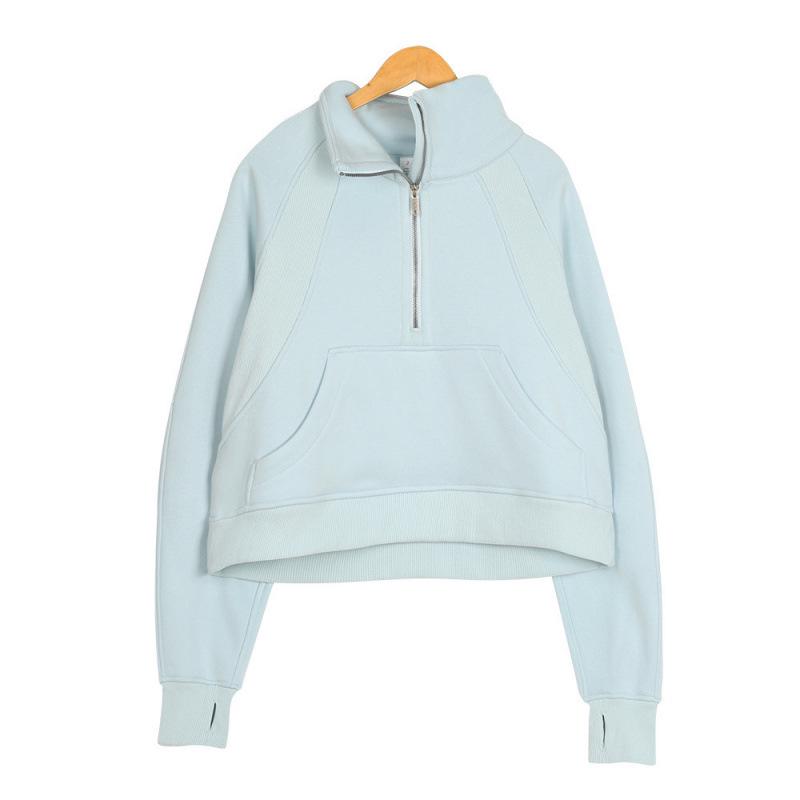 LULU Women`s High Neck Fleece Hoodie