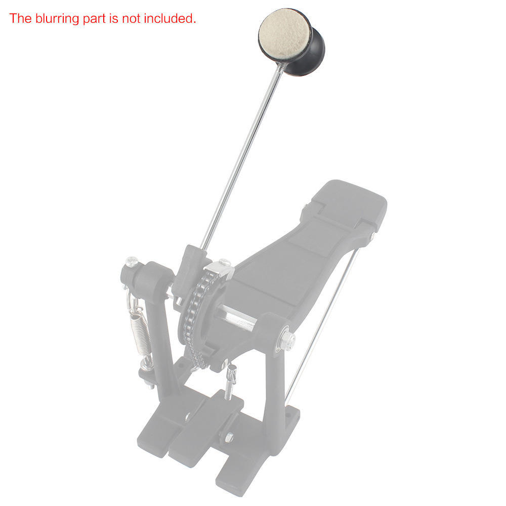Trumpedal Ull Filt Rostfritt Stål Handtag 1st Instrument Tillbehör Del Hög kvalitet