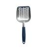 Cat Litter Scoop, Aluminum Alloy Sifter, Kitty Metal Scooper, Deep Shovel with Diagonal Sifting Hole, Long Handle, Kitten Poop Lifter for Litter Box