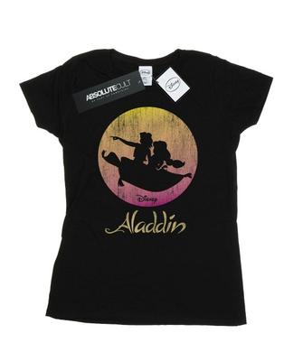 Damskjorta Aladdin Flygande Solnedgång Bomull T-shirt