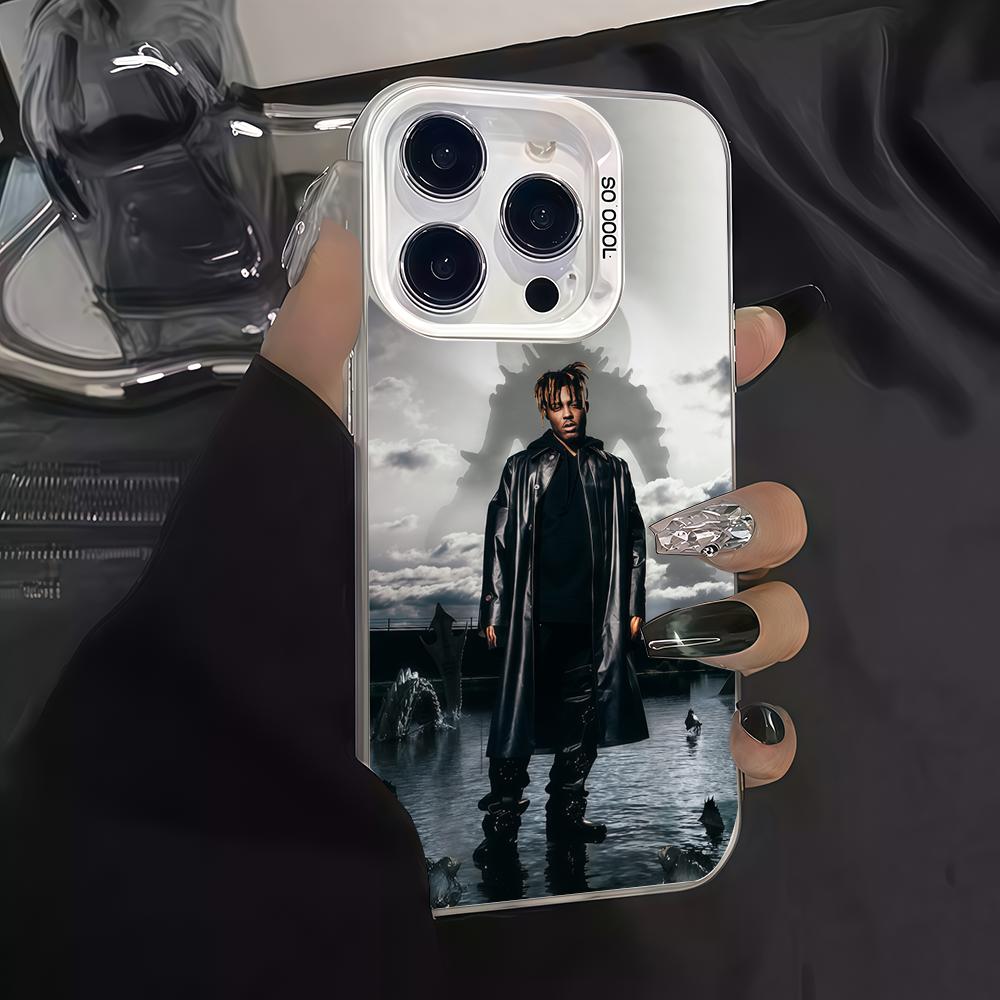 America rapper J-Juice W-Wrld phone case For iPhone 12 11 13 14 15 16 17 Max Pro Plus Mini Protective IMD Color Cover