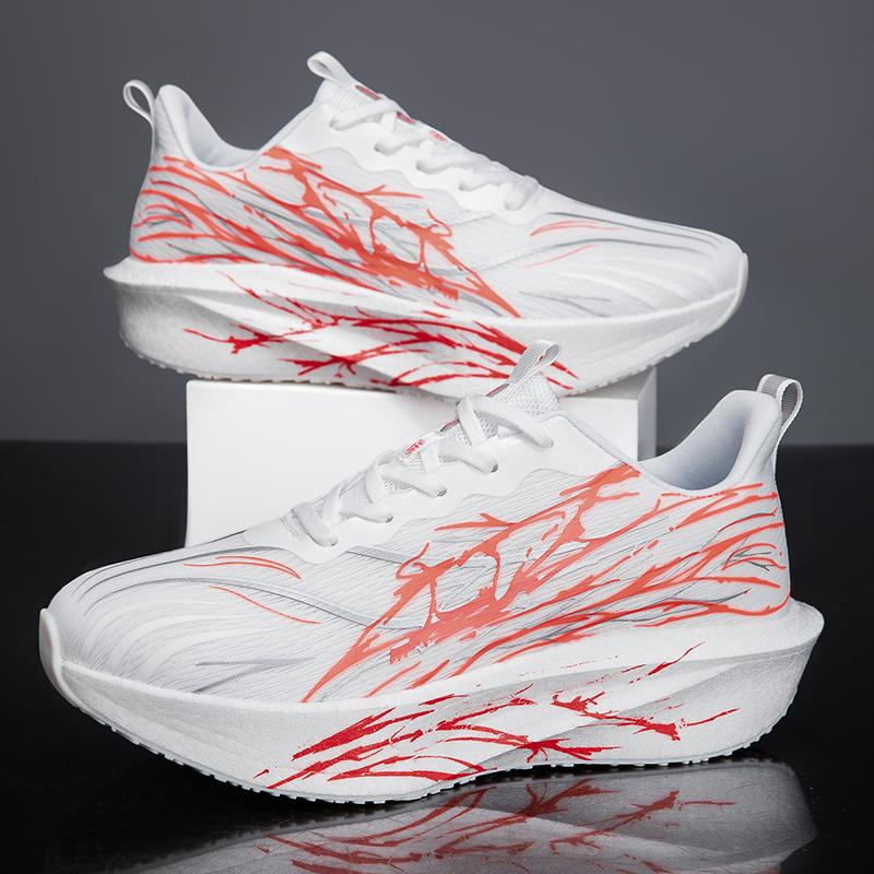 Men'S Lightweight Breathable Running Shoes Non-Slip Cushioning Sneakers For Athletic Training Jogging Gym Walking Outdoor Sports