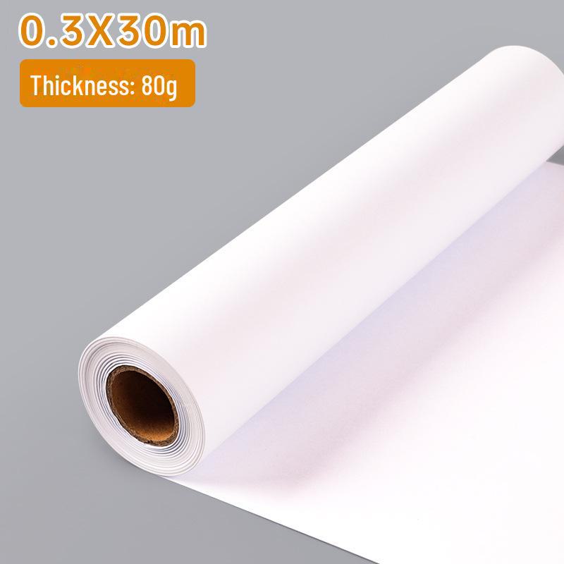 Extra Long Children's Drawing Paper Roll - Large White Canvas for Painting