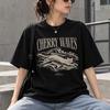 Deftones Cherry Waves T Shirt Alternative Metal Rock Band Graphic Tee