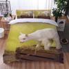 Luxe Beddengoed Set Dieren Lam En Alpaca 3D Dekbedovertrek Sets + 2 Kussenslopen Twin Queen King Eenpersoons Maat Polyester Dekbedovertrek