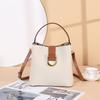Cowhide Women's Bag Single Shoulder Crossbody Women's Bag Cute Fashion Bucket Bag Multi Shoulder Strap