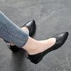 Spring and Autumn Slip-on Pointed Toe Women's Flat Shoes Office Ladies Footwear Trend 2025 Young Comfortable Chic Elegant Shoe