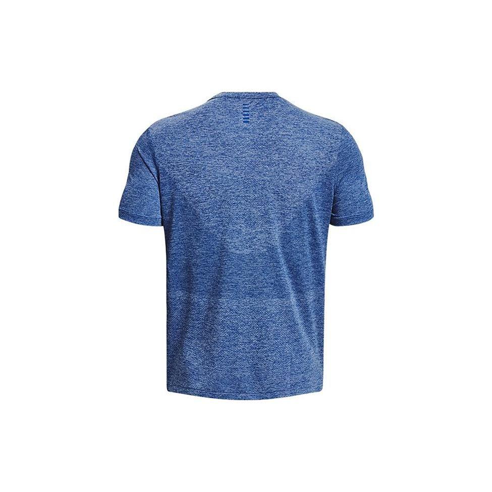 Under Armour Crew Neck Short Sleeve T-Shirt Men Tops Blue 1375692-471
