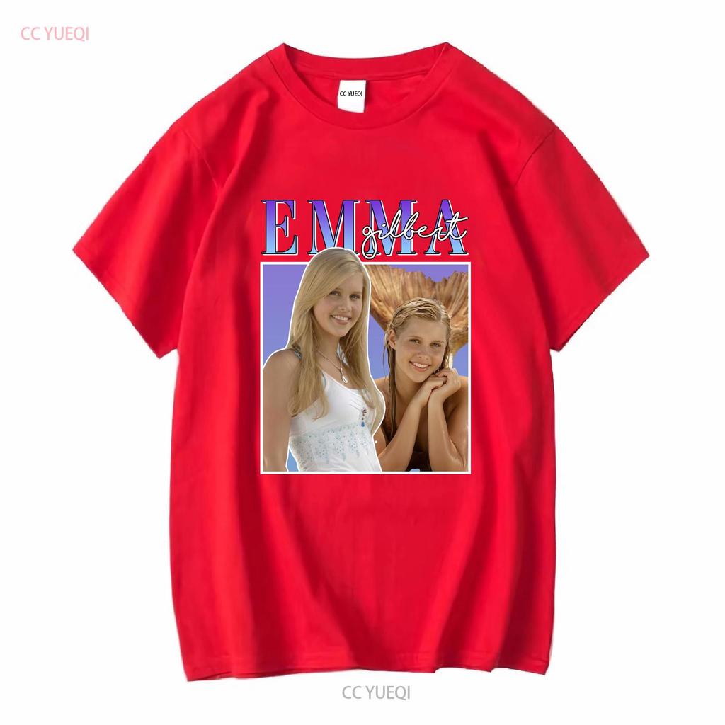 EMMA GILBERT H20 Just Add Water vintage 90 s tee Homage Classic T Shirt long or short sleeves vintage Washed Versatile
