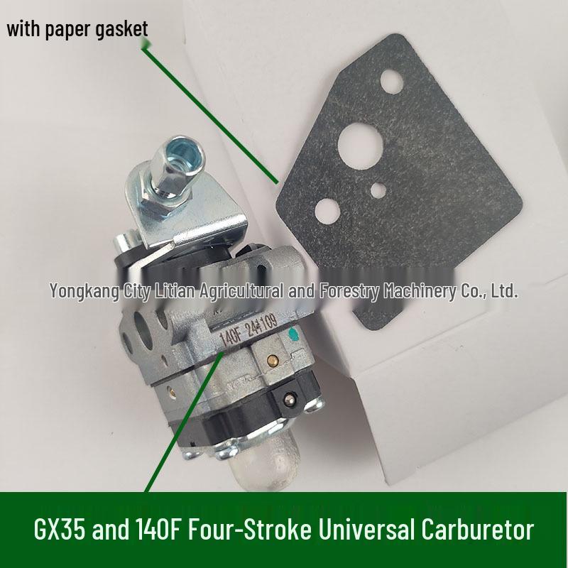 Four-Stroke Gasoline Engine Carburetor: Lawn Mower, Water Pump, Sprayer, Micro Tiller Accessory - Model 139FGX35144F140F