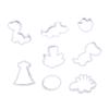 8 X Cookie Biscuit Cutter Plastic DIY Baking Tool Animals Shape