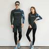 Korean Sun Protection Couple's Quick-Dry Diving Suit: Men's & Women's Long-Sleeve Snorkeling, Surfing & Hot Spring Wear