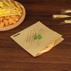 100Pcs Oilproof Sandwich Wrappers Waterproof Disposable  Hamburger Pouch  Party