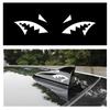 2 Pieces Personalized Car Stickers Decorate Your Car Shark Fin