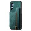 D15 For Samsung Galaxy A15 4G/5G Case Retro Leather+TPU Wallet Zipper Pocket Phone Cover